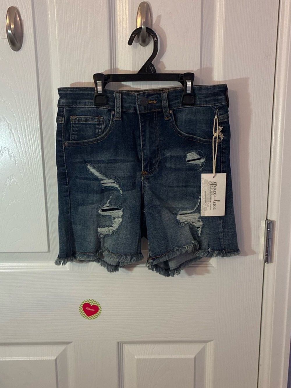 Grace & Lace Jean shorts